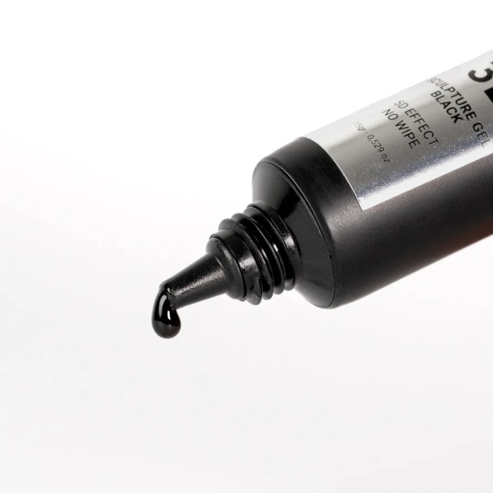3D SCULPTURE GEL BLACK
